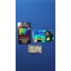 Image 1 : All-Chips 1 Troy Ounce .999 Fine Silver Bar With Antique Finish- Gangster Scrooge Bang Bang Vegas