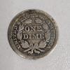 Image 3 : 1854 United States Seated Liberty 90% Silver Coin With Arrows FV: $.10