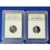 Image 2 : x6 INB Jefferson Nickels Including Monticello, Ocean View, & Bison, Assorted Years