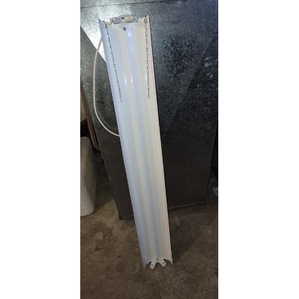 PICKUP IN CANTON - 4 Ft Hanging Fluorescent Light Fixture For 2 Bulbs - See Pics - Never Used