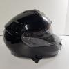 Image 4 : Vega Gloss Black Modular Motorcycle Helmet With Sun Shield And Drawstring Bag - Size: M