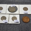 Image 5 : Nine Assorted World Coins Featuring Many Pence Coins ~ Great Collectors Set!