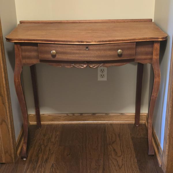 Vintage Hall Table with Drawer