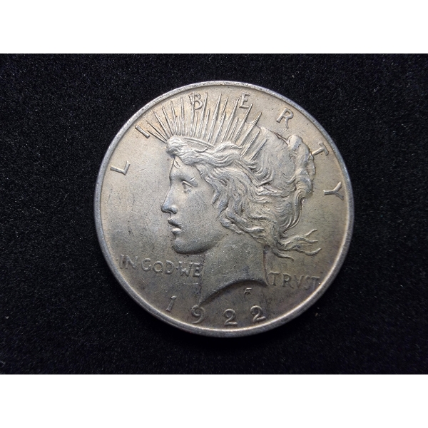 1922 United States Silver Peace Dollar