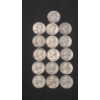 Image 1 : Assorted Years & Mint Marks 90% Silver Washington Head Quarters - Face Value: $4.00
