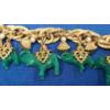 Image 2 : Fashion Bracelet With Glass Blown Elephants