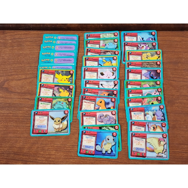 Pokemon JR. Adventure Game Cards ~ Excellent & Unique Collectors Set for Pokemon Fans! 