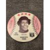 Image 1 : 1976 Rod Carew Isaly's Round Baseball Card - Mint Condition