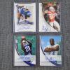 Image 1 : Four Upper Deck AUTOGRAPHED Indianapolis Colts NUMBERED Rookie Football Trading Cards
