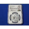 Image 1 : 2021 "CC" Morgan Silver Dollar - .999 Silver! - FDI - Signed by Mercanti - Graded by NGC MS 70