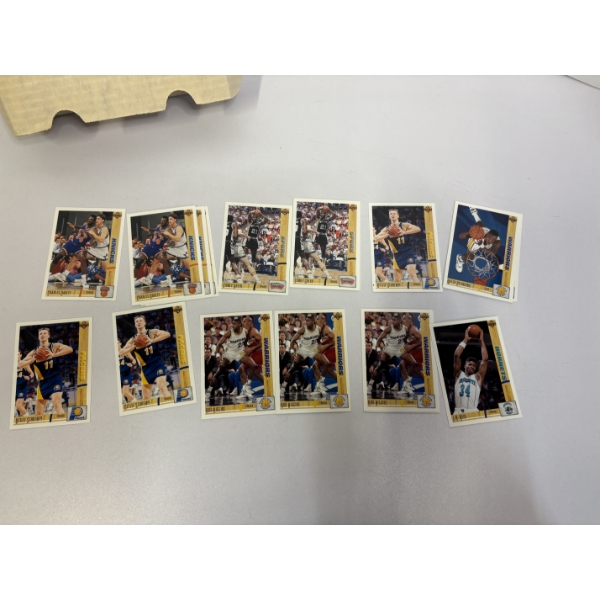Upper Deck Basketball Cards Box - Includes Patrick Ewing - Michael Jordan - Etc