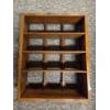 Image 4 : *Pick Up At Mantua Home-No Shipping Available* Great Condition MCM Wood Display Shelf & Stand 10''x1