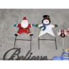 Image 3 : Lot of (5) Outdoor Christmas/Holiday Metal Signs/Stakes - See Photos/Description for Details! 