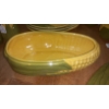Image 2 : Vintage Very Desireable "SHAWNEE" Corn Pottery - Oval Covered Bowl 11 Inches by 6"   Perfect!

