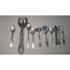 Image 1 : Silver Spoon & Assorted Silverplate Kitchen Utensils - Weights Are As Shown In Photos