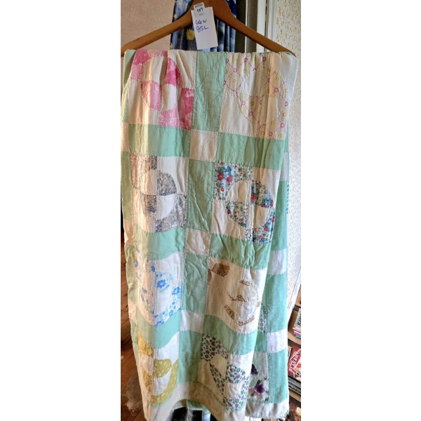 Handmade Quilt - Approx 85"x66"