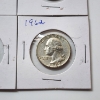 Image 4 : Four Assorted Years United States 90% Silver Washington Quarters - Face Value: $1.00
