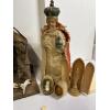 Image 4 : Nativity Scene with Miscellaneous Religious Items - Palm Crosses - Mary & Mary with Jesus