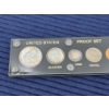 Image 3 : 90% Silver Proof Set - Half Dollar - Quarter - Dime - Nickel & Penny - FV $0.91 in clear case