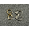 Image 1 : (2) 14K Gold Earring Sets - Total Weight 3.5gram
