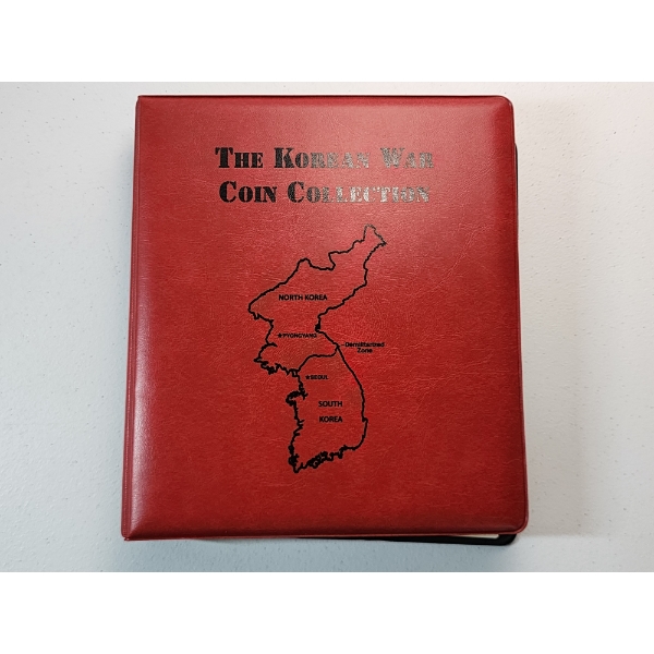 The Korean War Coin Collection Binder with Info Pages - Including 26 Coins FV: $13.00