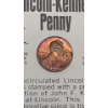 Image 5 : (5) Uncirculated 1974 Third Party Counterstamped Lincoln-Kennedy Novelty Pennies