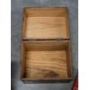 Image 7 : Neat Vintage Cigar Box With Wood Burner, Wood Box, Vintage Straight Razor, Mini Knife & More