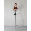 Image 1 : Solar-Powered Christmas Santa Garden Stake Light wit LED Lights - Approx. 30in Tall