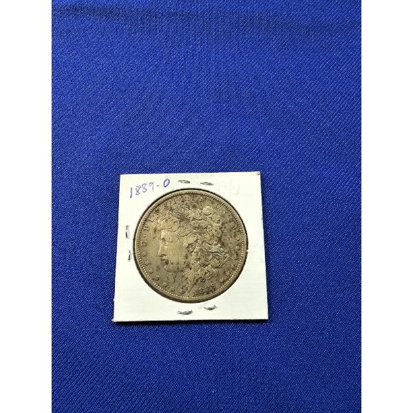 1889- O Morgan Silver Dollar