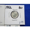 Image 2 : x4 Assorted Years Roosevelt Dimes: 1966 BU; 90% Silver 1952 BU, 1946, 1959 BU