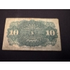 Image 2 : 1863 United States 10 Cent Fractional Currency - Authentic & Great Condition