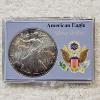 Image 1 : 1998 1 Troy Oz. .999 Fine Silver American Eagle Round