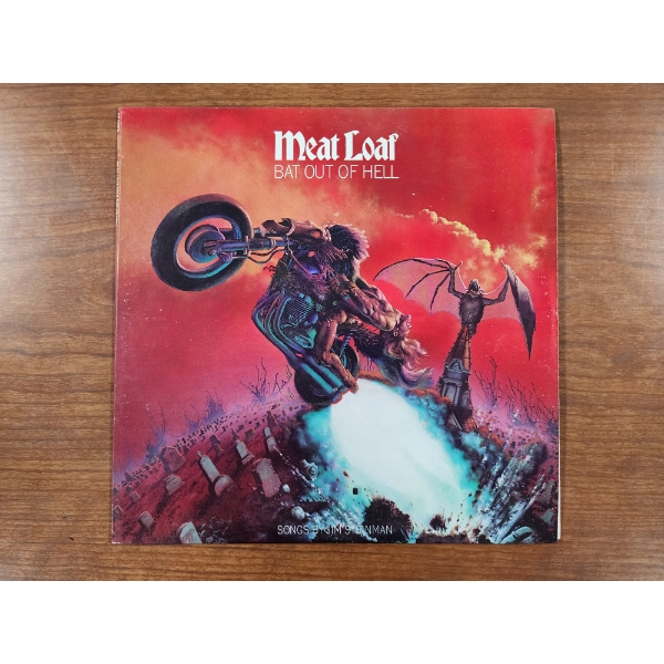 Meat Loaf Bat Out Of Hell Vinyl Record in Original Packaging Cleveland International Records 