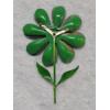 Image 3 : 3 Flower-Shaped Brooches