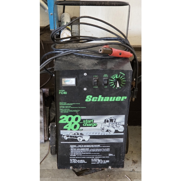 Louisville Home Pickup - Schauer Professional Automotive Battery Charger Model FC40 - Super Cond