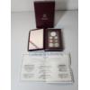 Image 1 : U.S. Mint 1992 Prestige Set U.S. Olympic Coins Including Silver Dollar