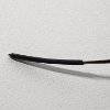 Image 8 : Vintage Oakley Half Wire Polarized Sunglasses Silver Frame Bronze Iridium 57-18 w/ Microfiber Bag