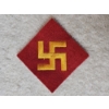 Image 2 : Assortment of Historical Items Including VW Pin and Pre-WWII Army Patch (2 1/2 x 2 1/2 Inches)