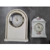 Image 7 : Pair Of Glass Vintage Lamps, Ceramic Mirror, Table Clocks, Vases And More!