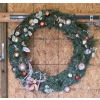 Image 1 : *Pick Up At Mantua Home-No Shipping Available* Extra Large 45'' Festive Outdoor Christmas Wreath In 