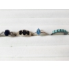 Image 4 : 6 Assorted Sterling Silver Rings TW: 13.8g  - Comes with Large Jewelry Box! 