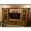 Image 1 : SUPERIOR High end Solid Oak Entertainment Center - Commanding Size In Perfect Condition