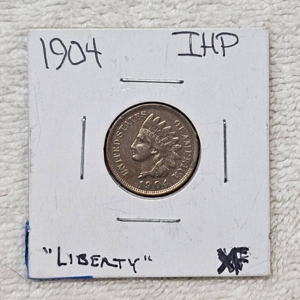 1904 Indian Head Cent FV: $.01