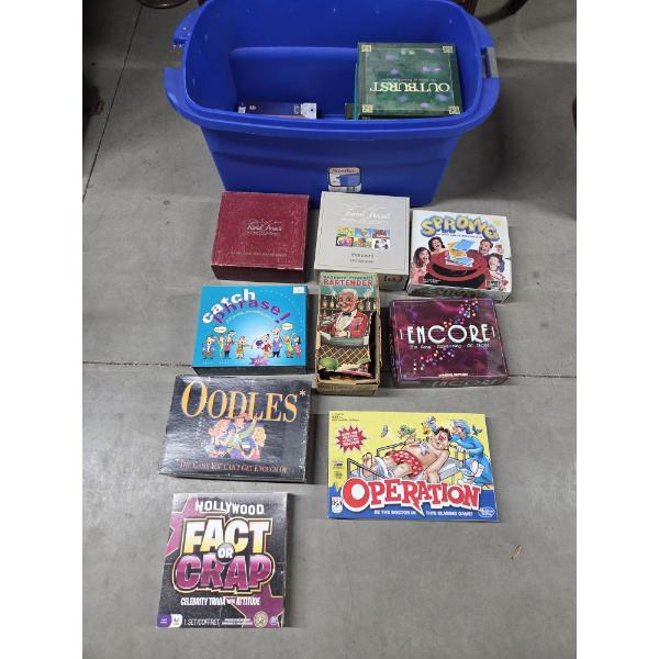 Awesome Large Collection Of Family Games, Well Taken Care Of! Including Catch Phrase & Operation 