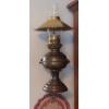 Image 2 : Vintage Reproduction Wall Mounted Dining Car Railroad Lantern - Includes Display Rack