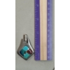 Image 3 : Southwestern Style Necklace Pendant With Geometric Stone Inlay
