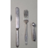 Image 4 : Lot Of Assorted Silverplated Flatware - Weight: 0.8 lbs