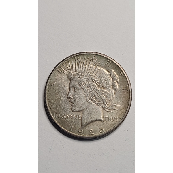 United States 1926-P 90% Silver Peace Dollar