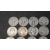 Image 2 : Assorted Years/Mints 90% Silver Standing Liberty & Washington Quarters - Face Value: $5.00
