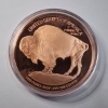 Image 2 : Five Ounce AVP .999 Fine Copper Indian Head Buffalo Round - Large Round 